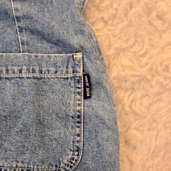 Pepe Jeans Denim Overall Dress - Size XS - Picture 3 of 3